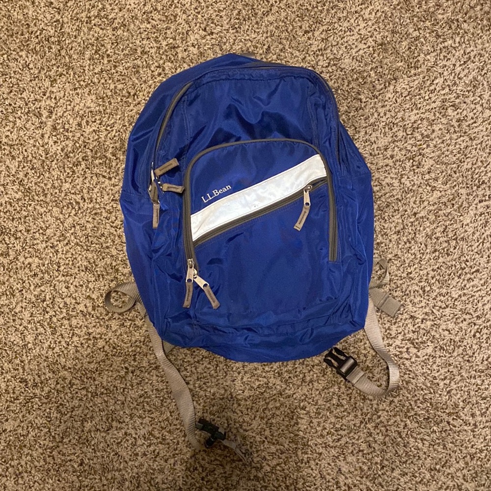 L.L.Bean Deluxe Book Pack in Blue